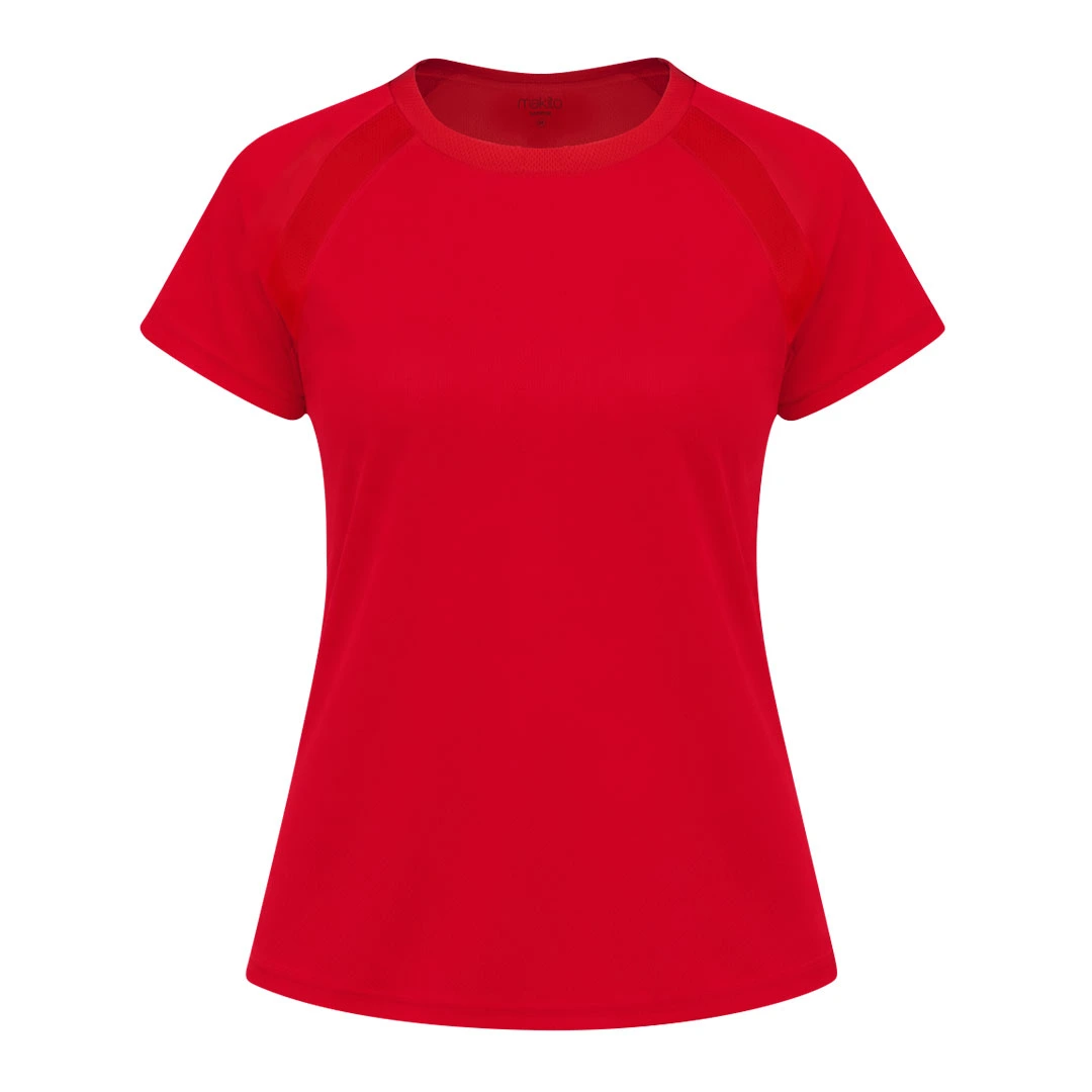 Camiseta Mujer Tecnic Sappor - ROJO