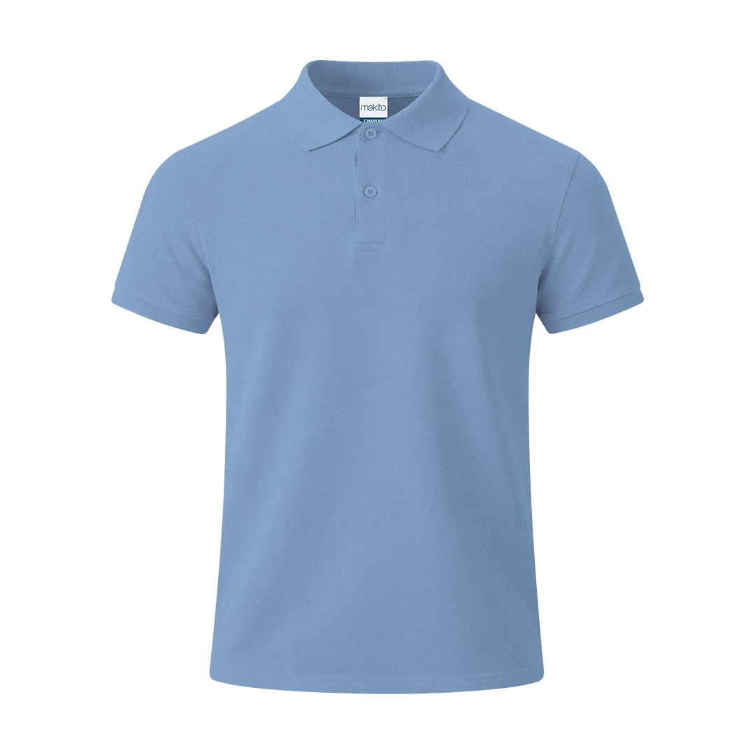Polo Adulto Color Charles - AZUL CLARO