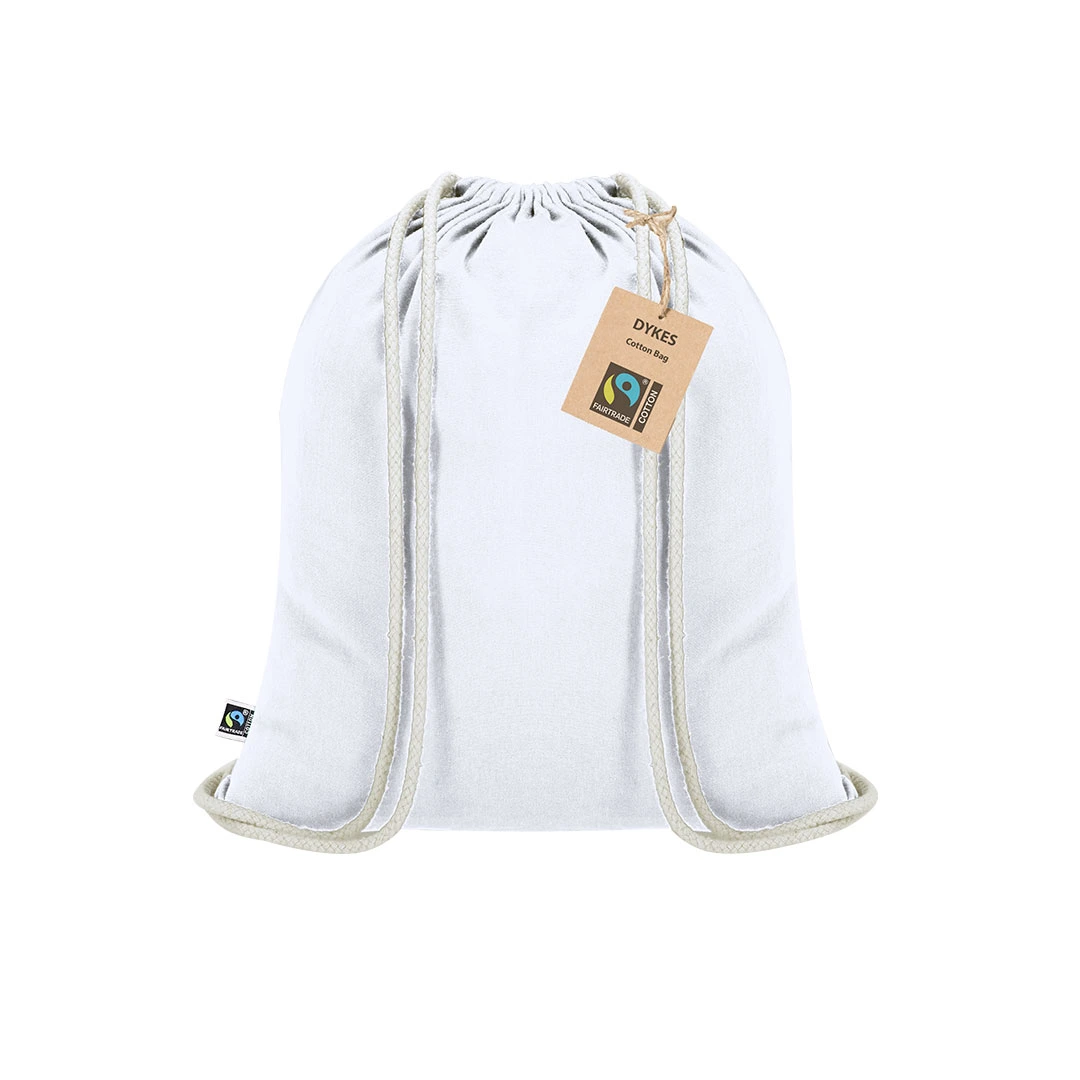 Mochila Dykes Fairtrade - BLANCO