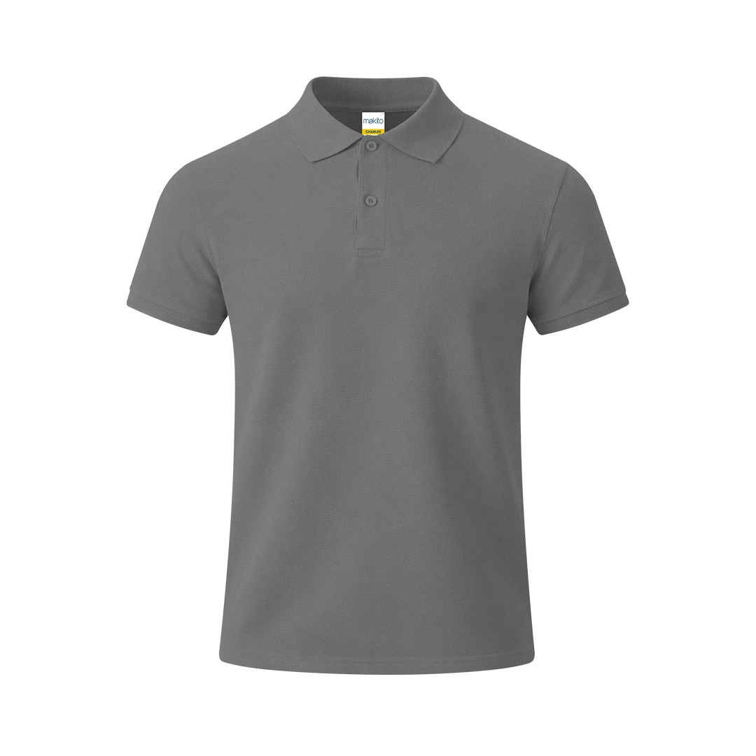 Polo Niño Color Charles - GRIS
