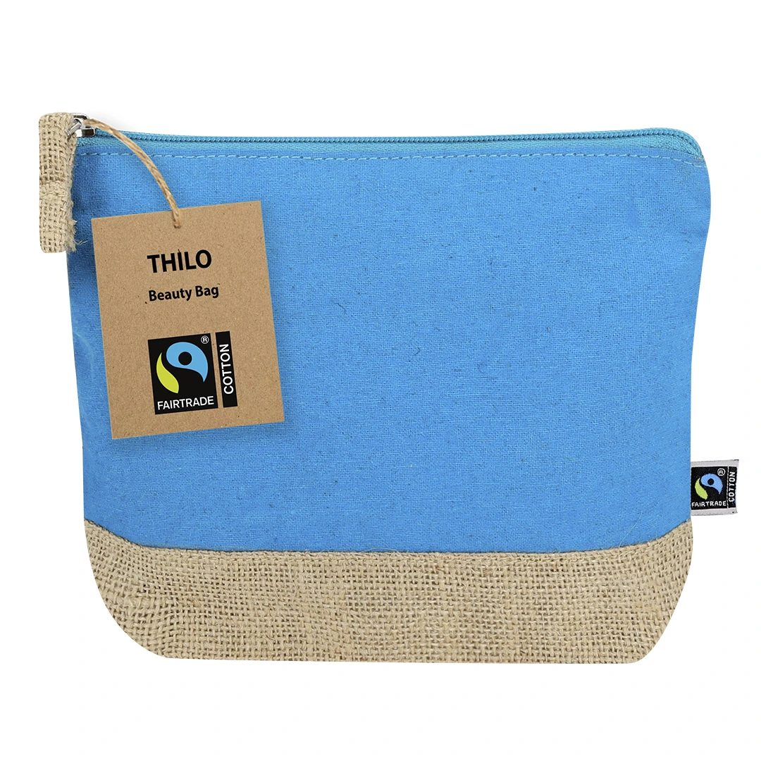 Neceser Thilo Fairtrade - AZUL CLARO