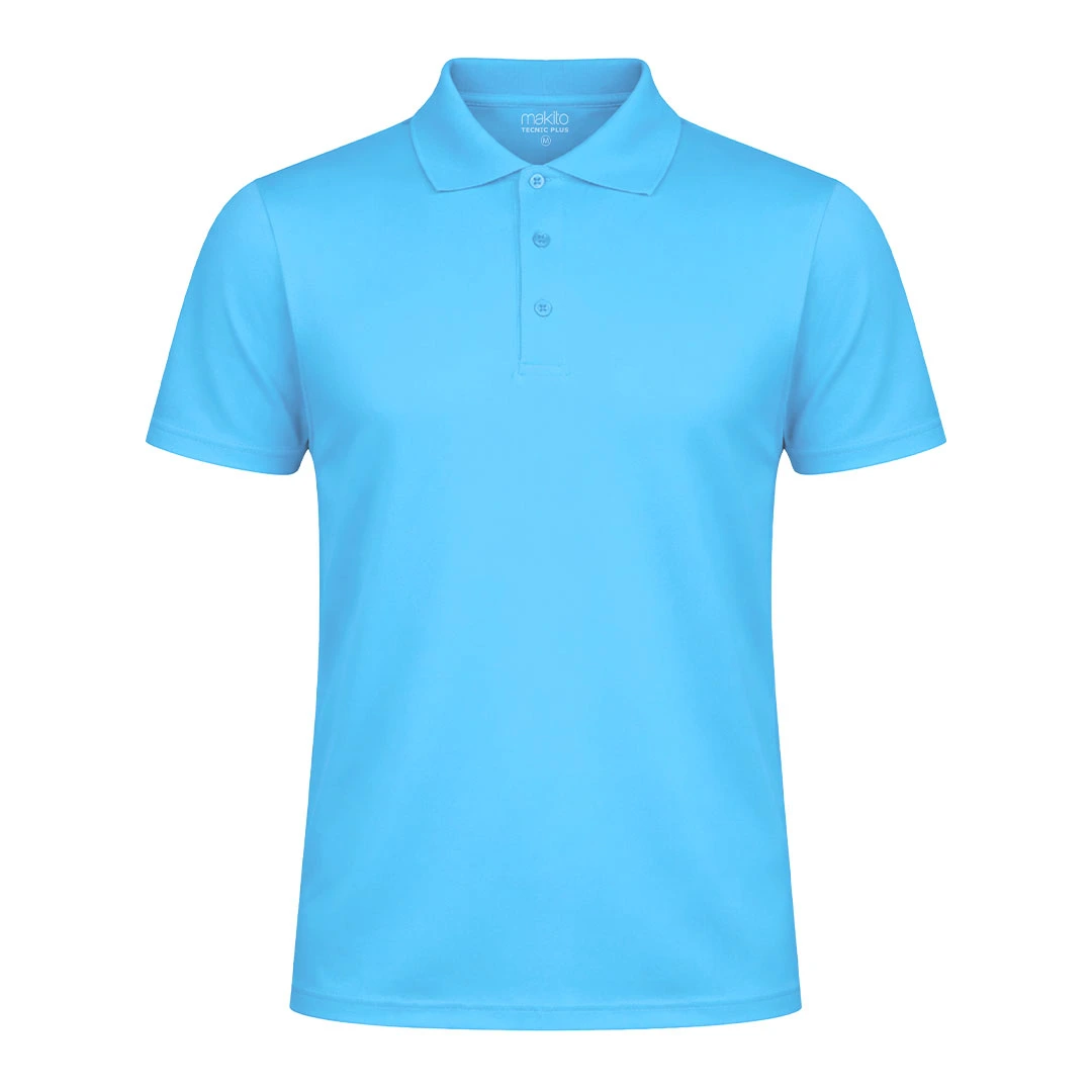 Polo Tecnic Plus - AZUL CLARO