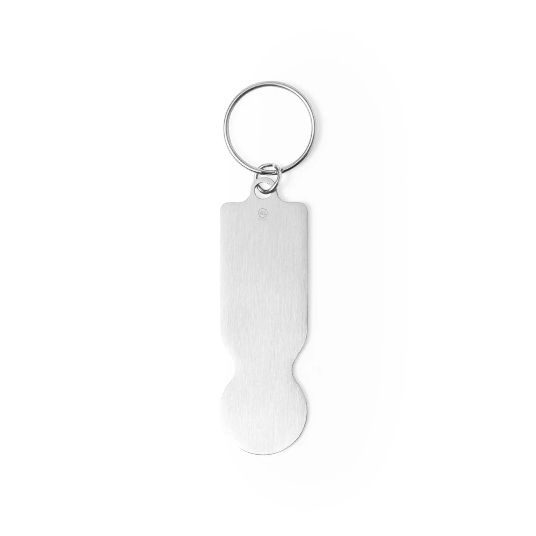 Llavero Moneda Talgun - PLATEADO