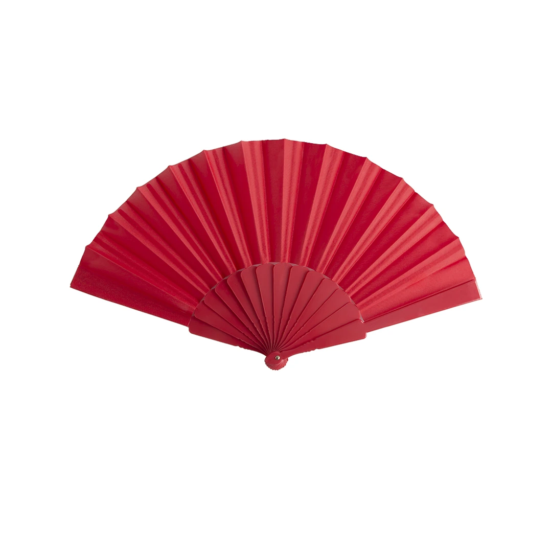 Abanico Tela - ROJO
