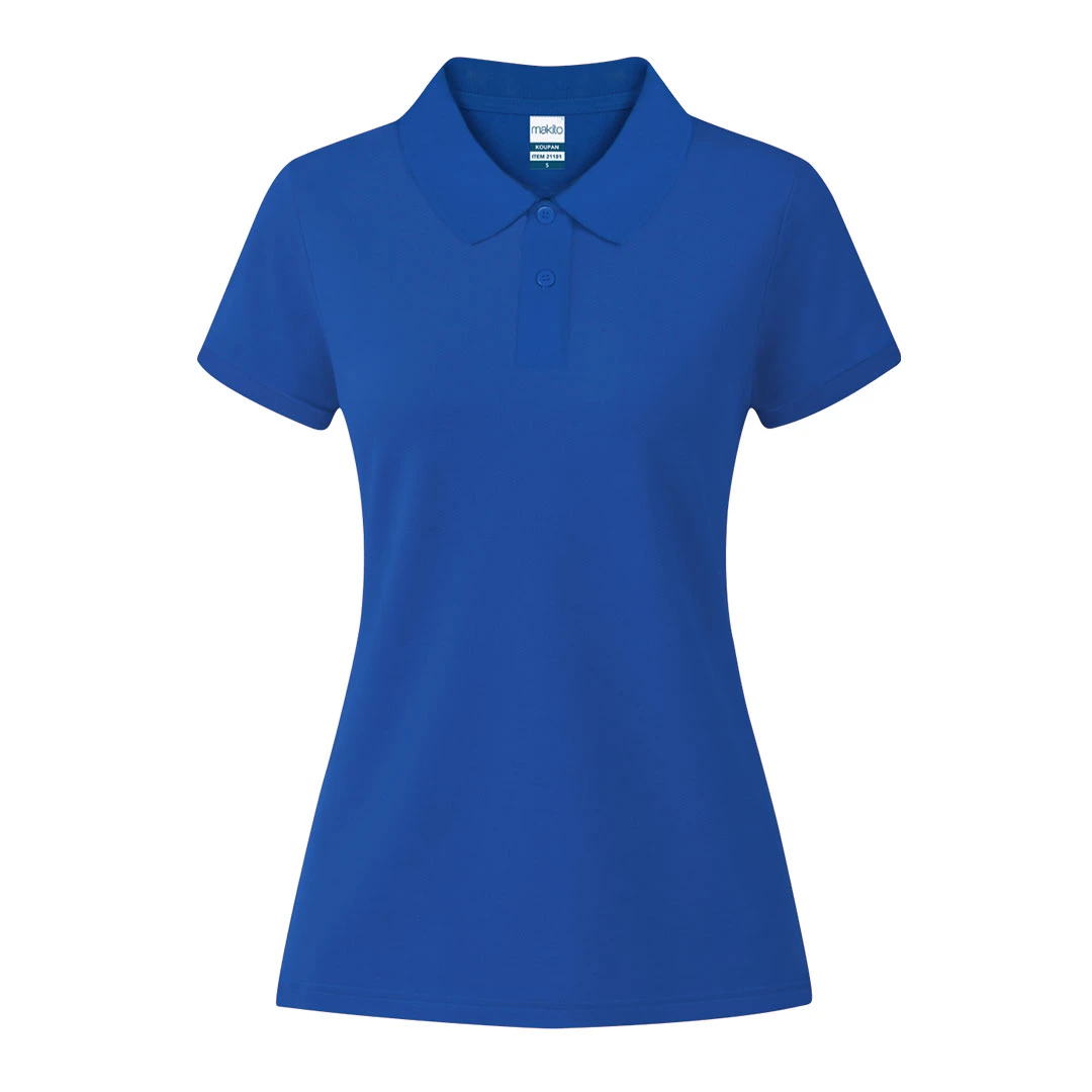 Polo Mujer Color Koupan - AZUL