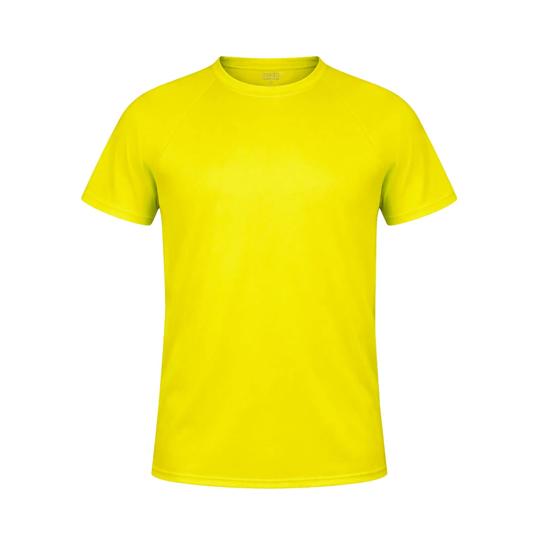 Camiseta Niño Tecnic Plus - AMARILLO