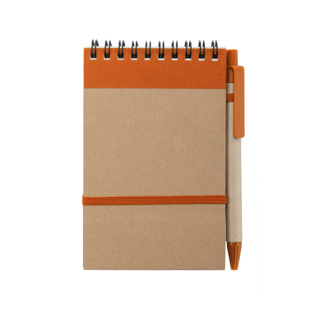 Libreta Ecocard - NARANJA