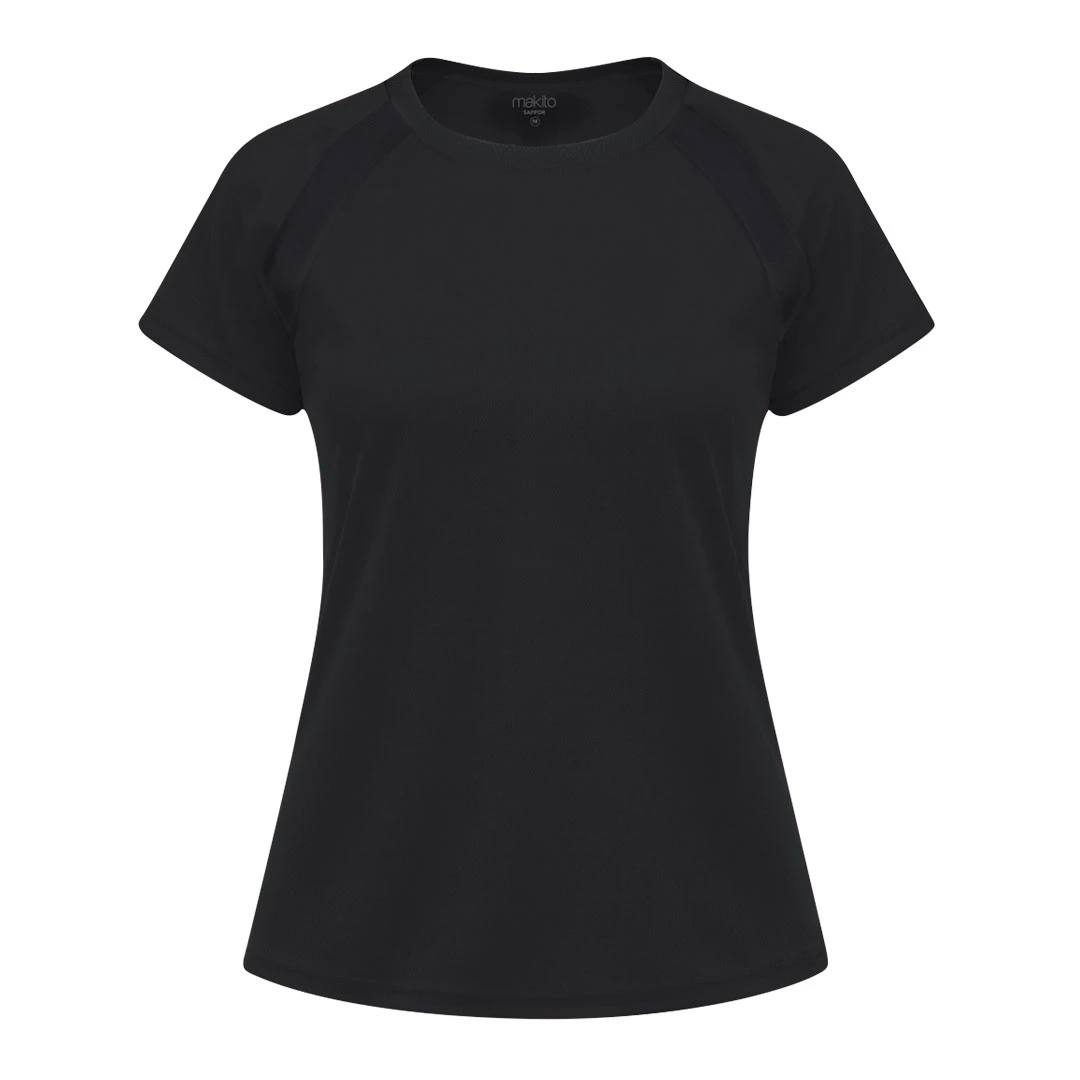 Camiseta Mujer Tecnic Sappor - NEGRO