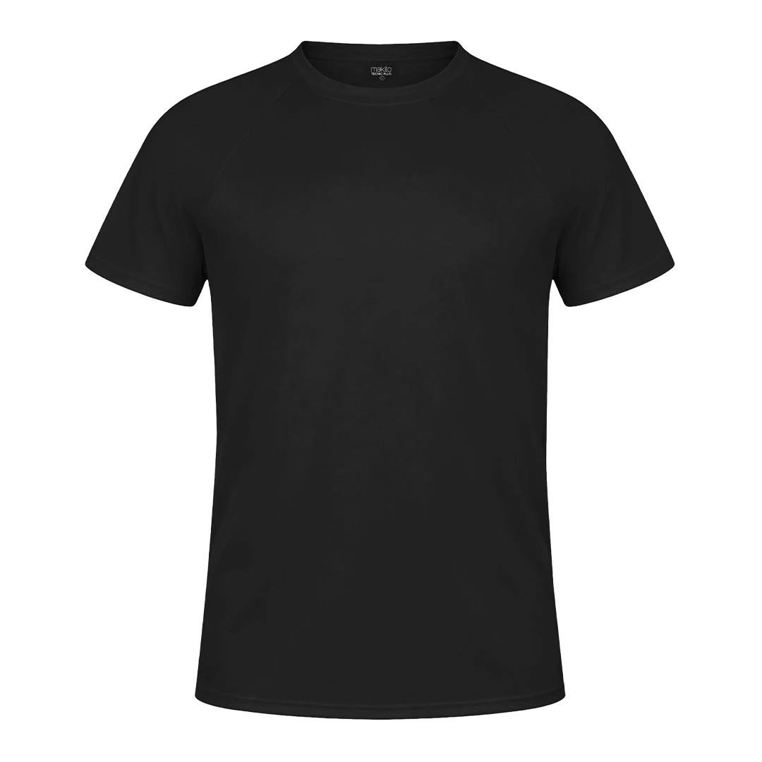 Camiseta Adulto Tecnic Plus - NEGRO