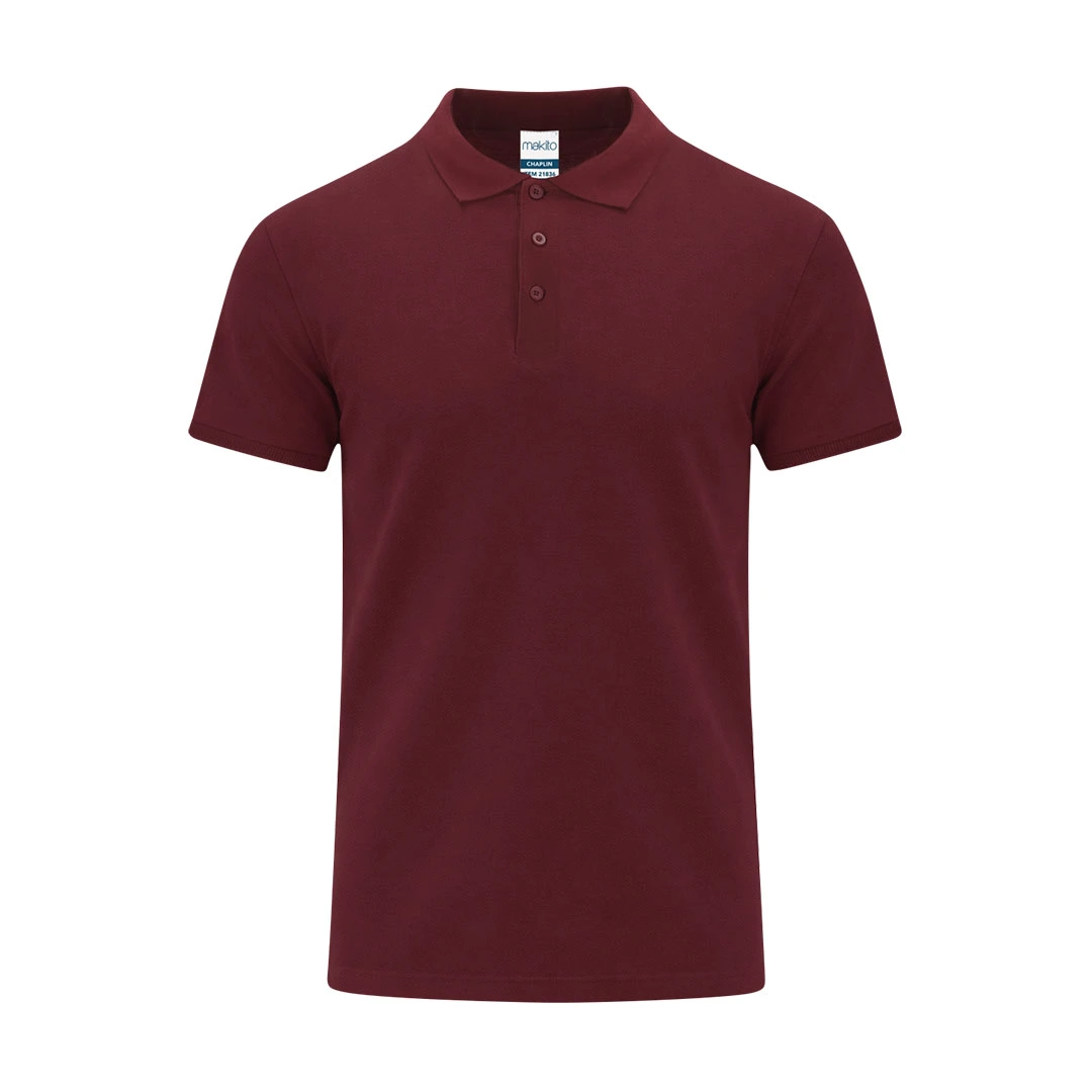 Polo Adulto Color Chaplin - GRANATE
