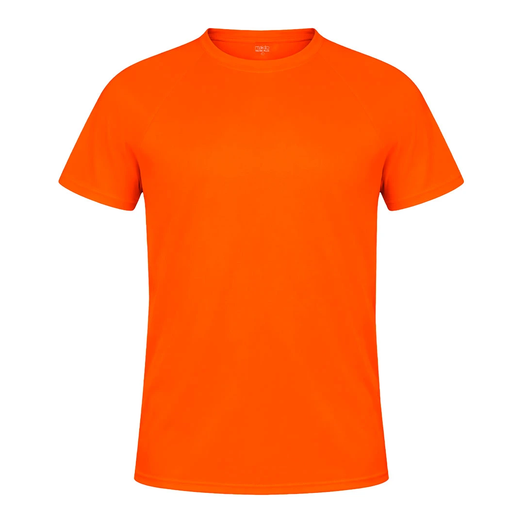 Camiseta Adulto Tecnic Plus - NARANJA FLUOR