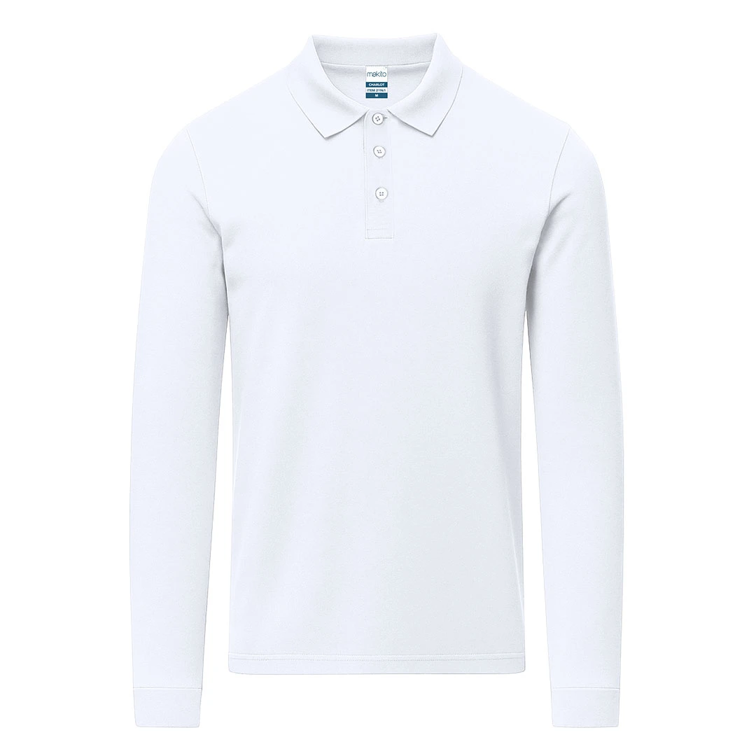 Polo Adulto Blanco Charlot - BLANCO