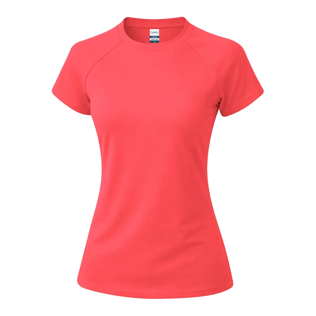 Camiseta Mujer Cocker - ROSA FLUOR