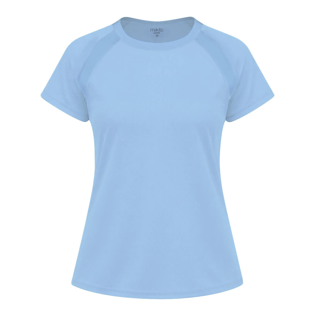 Camiseta Mujer Tecnic Sappor - AZUL CLARO