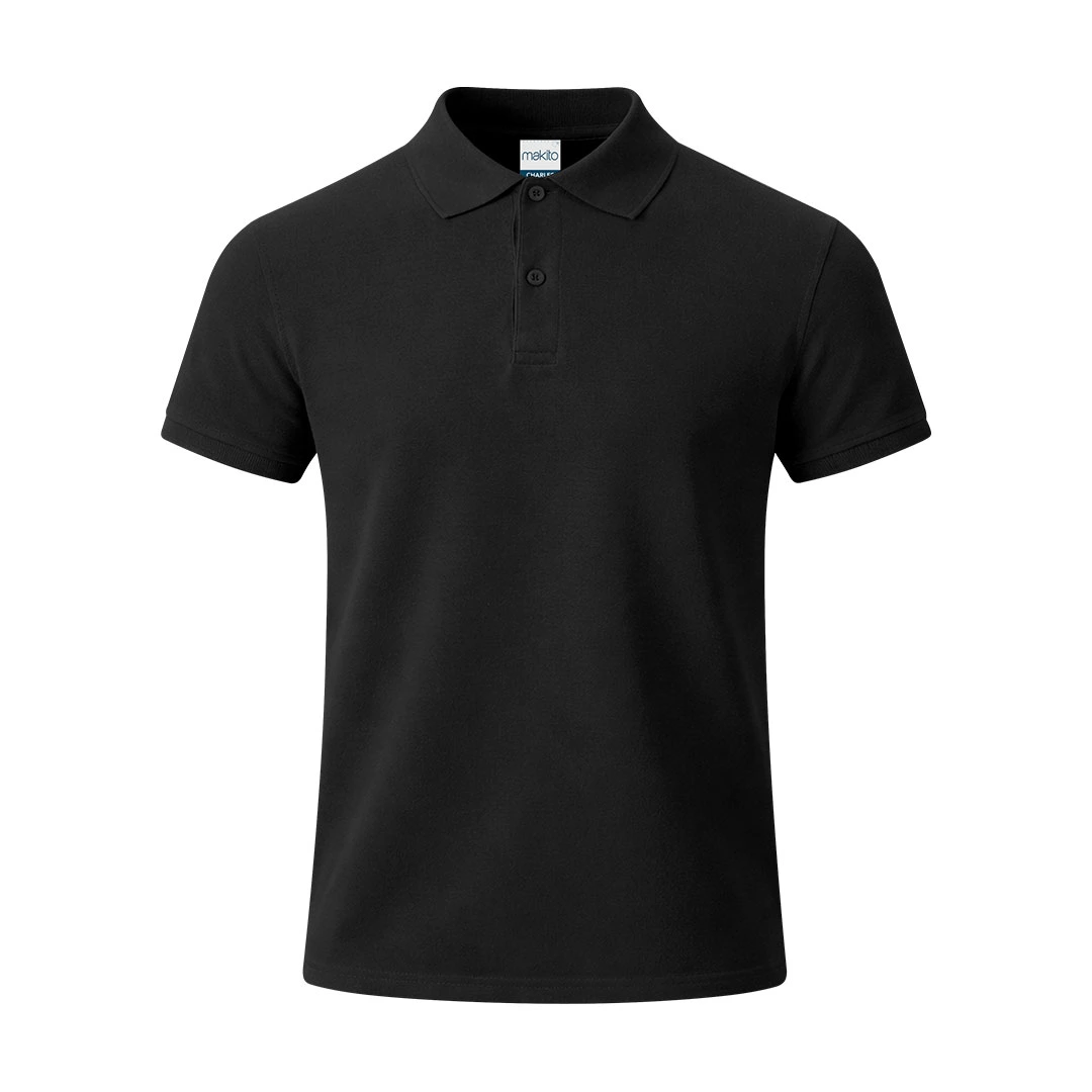 Polo Adulto Color Charles - NEGRO
