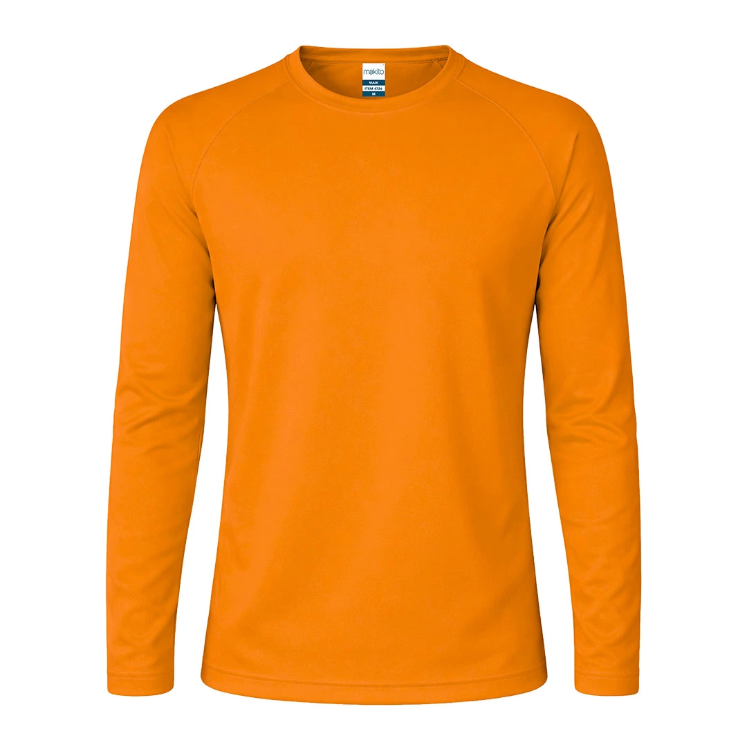 Camiseta Adulto Tecnik Maik - NARANJA