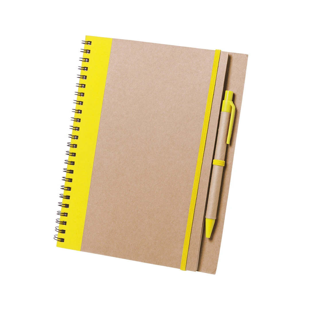 Libreta Tunel - AMARILLO