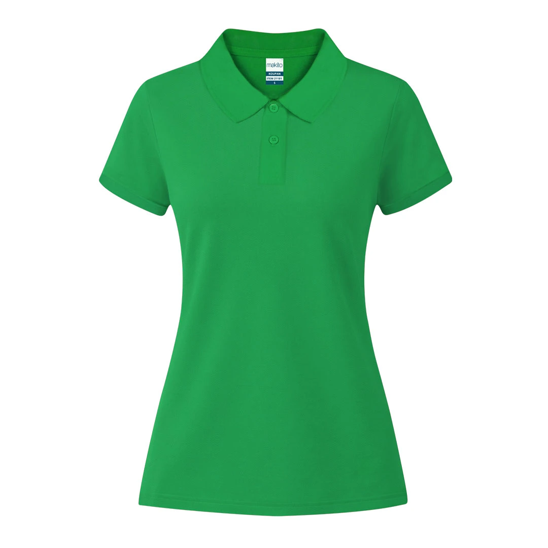 Polo Mujer Color Koupan - VERDE