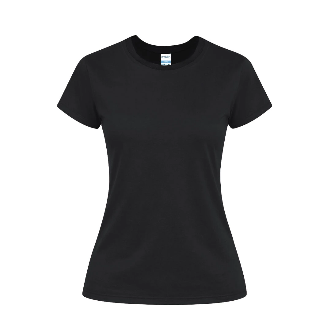 Camiseta Mujer Color Seiyo - NEGRO