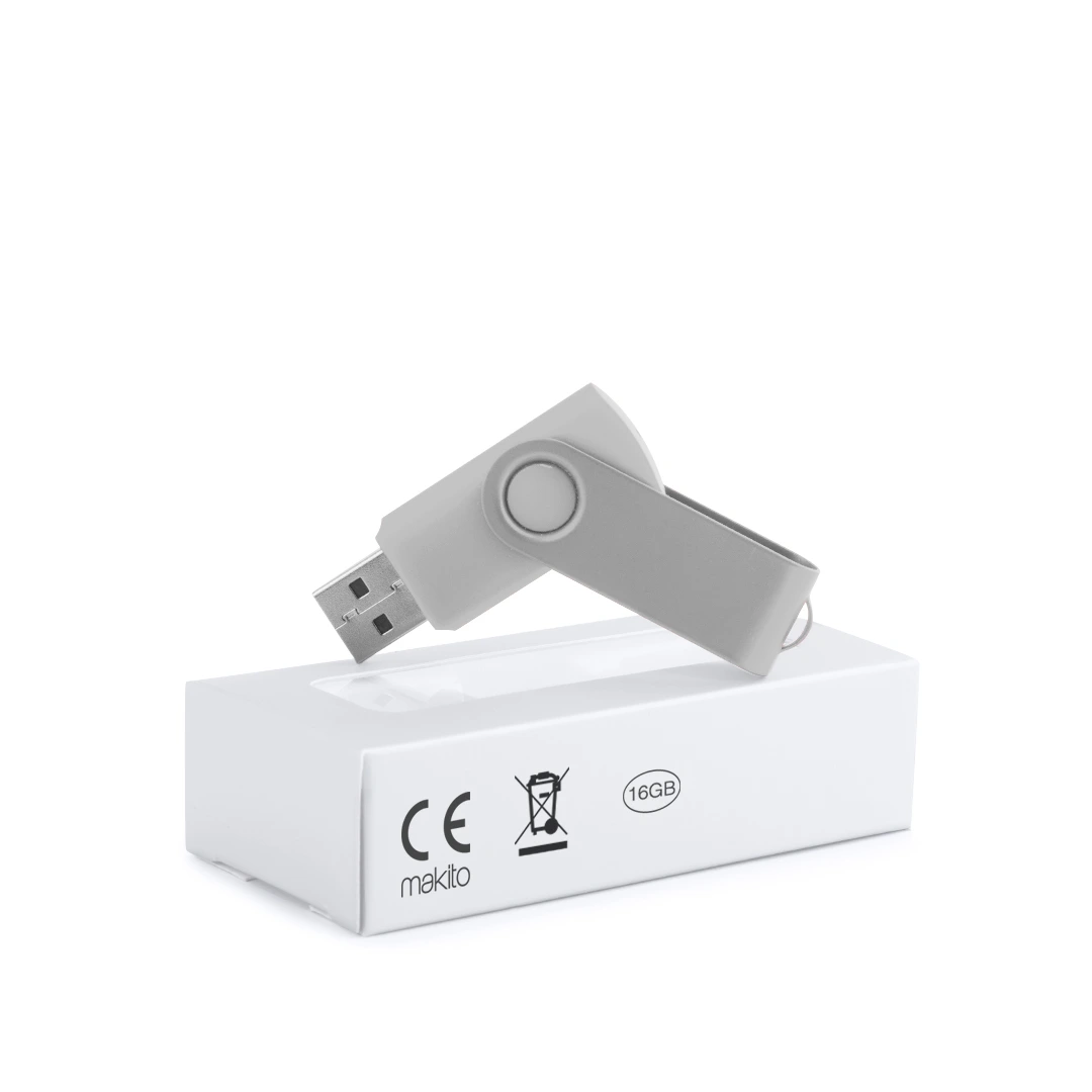 Memoria USB Survet 16Gb - PLATEADO