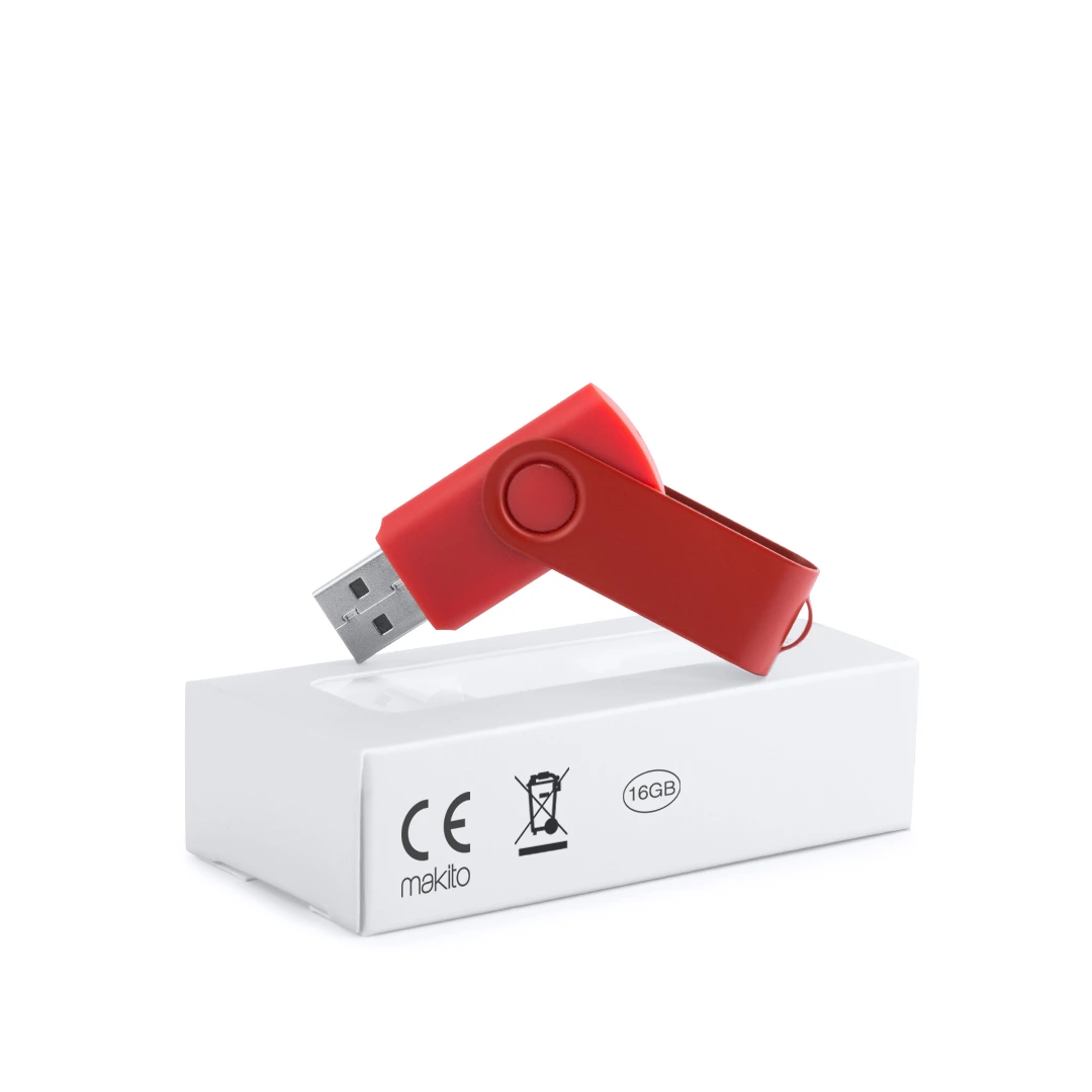 Memoria USB Survet 16Gb - ROJO