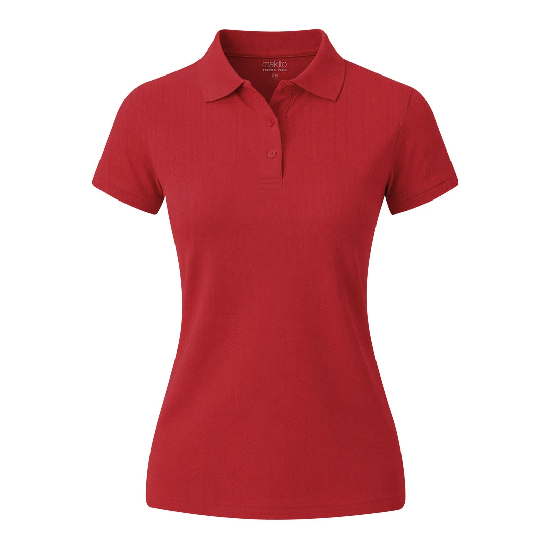 Polo Mujer Tecnic Plus - ROJO