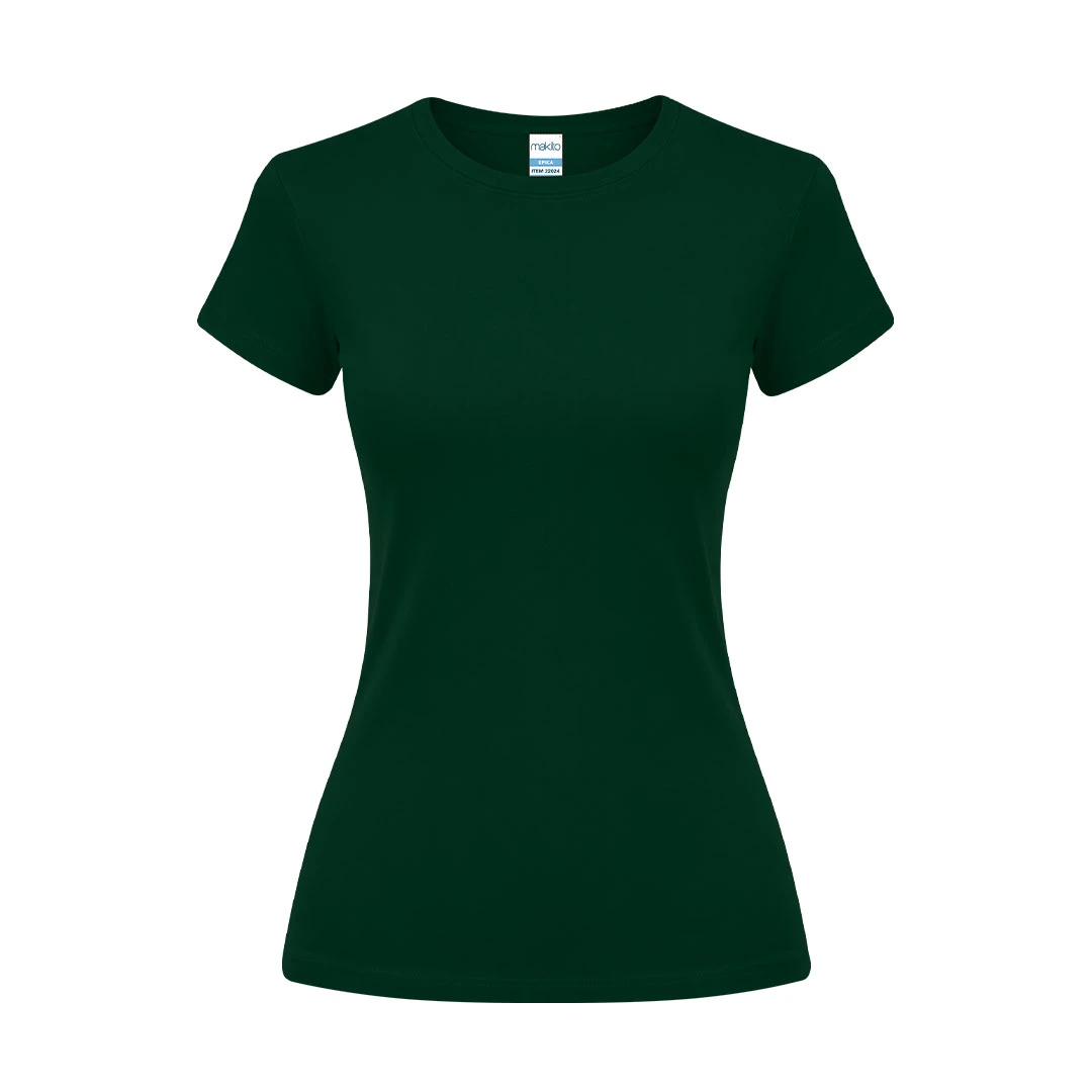 Camiseta Mujer Color Epika - VERDE BOTELLA