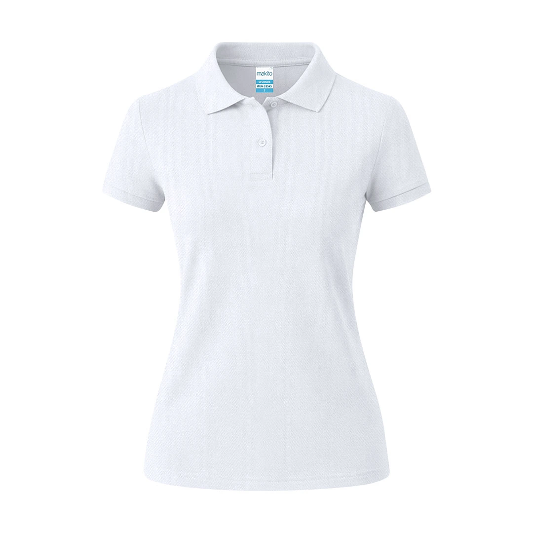Polo Mujer Blanco Charles - BLANCO