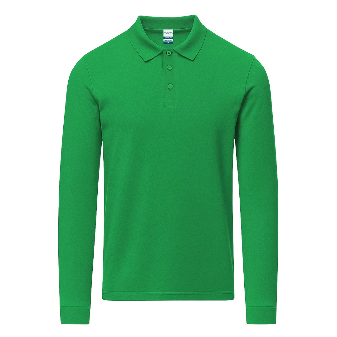 Polo Adulto Color Charlot - VERDE