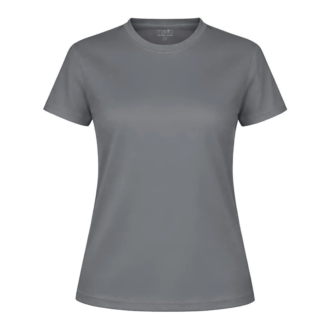 Camiseta Mujer Tecnic Plus - GRIS