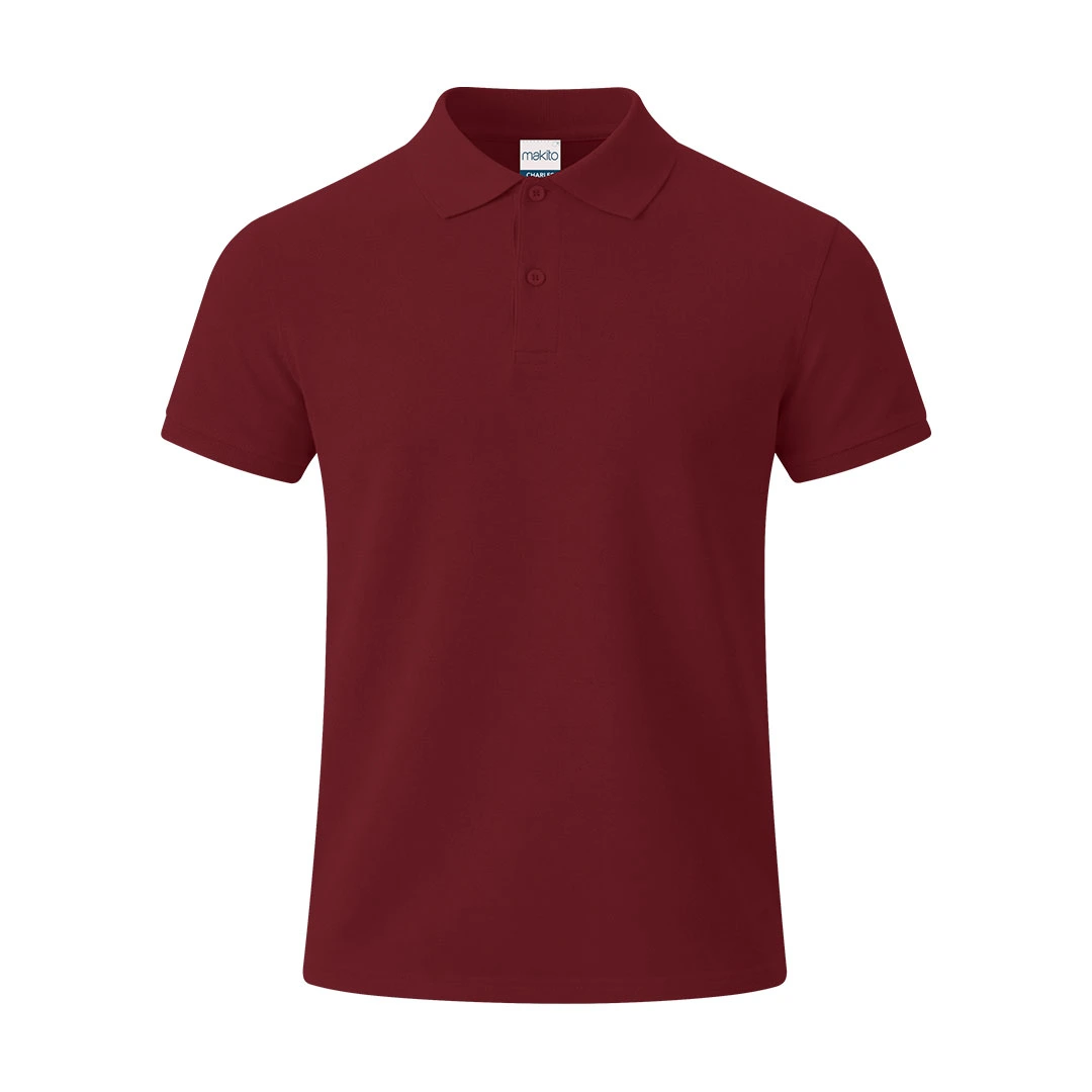 Polo Adulto Color Charles - GRANATE