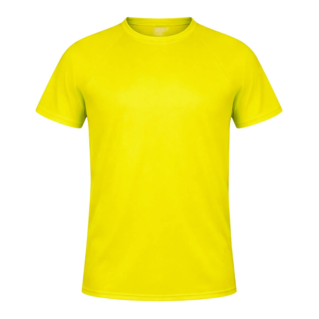 Camiseta Adulto Tecnic Plus - AMARILLO