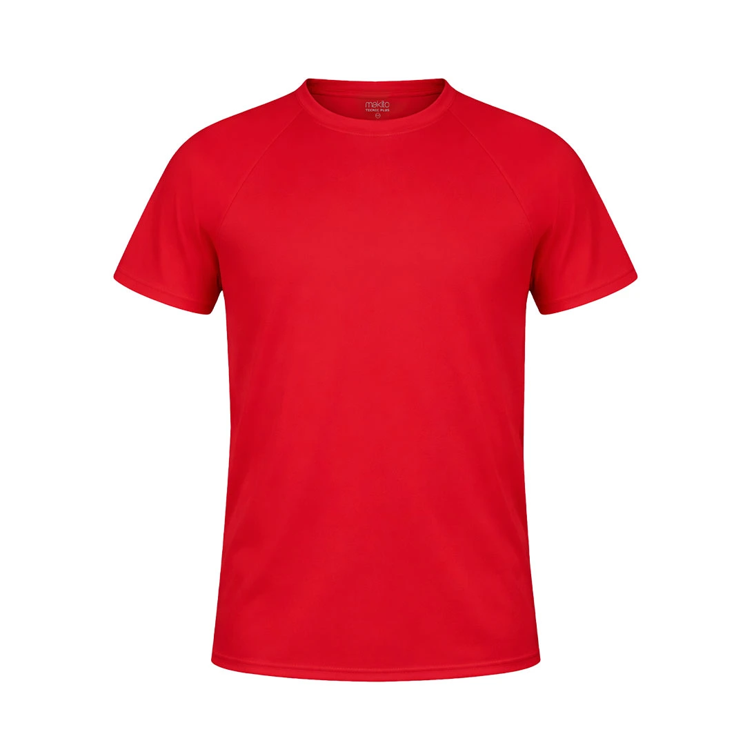Camiseta Niño Tecnic Plus - ROJO
