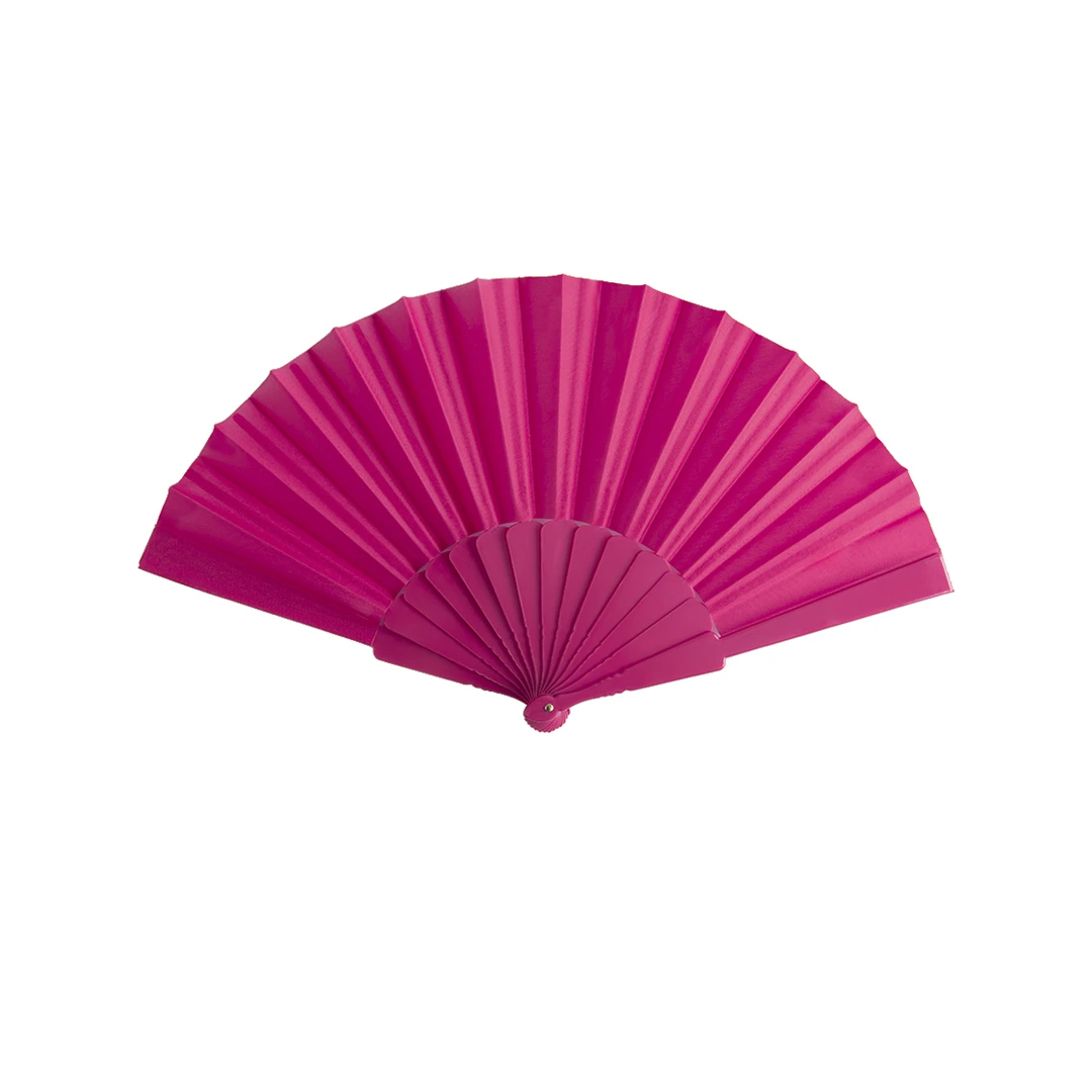 Abanico Tela - FUCSIA