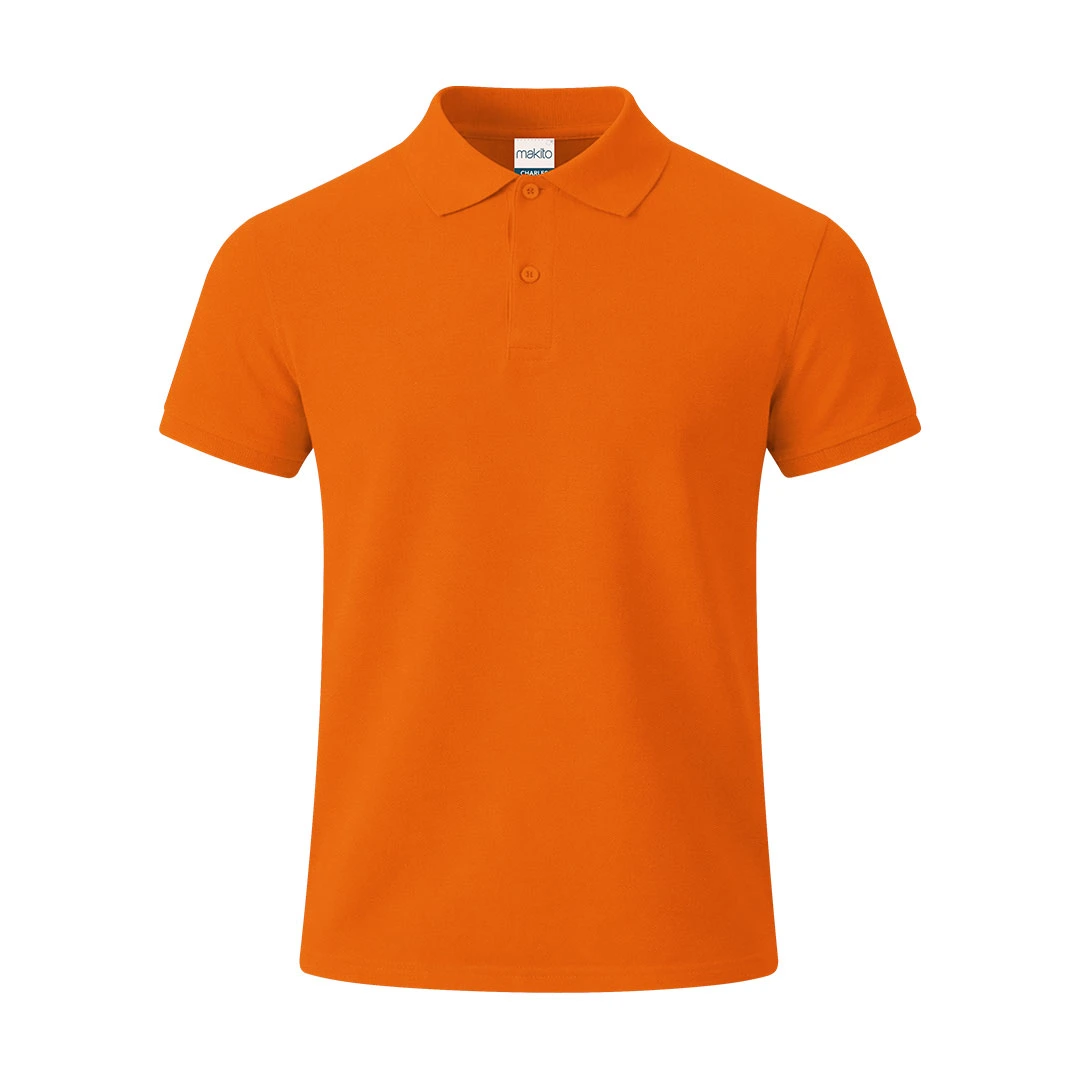 Polo Adulto Color Charles - NARANJA