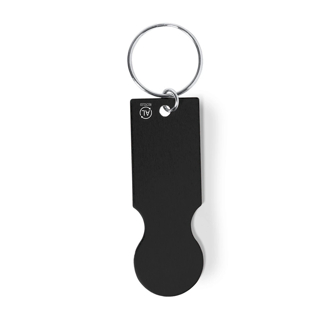 Llavero Moneda Talgun - NEGRO