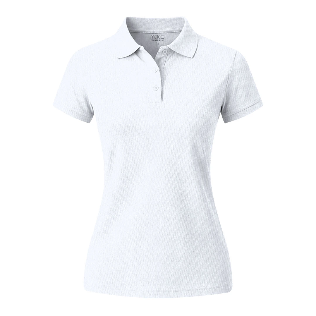 Polo Mujer Tecnic Plus - BLANCO