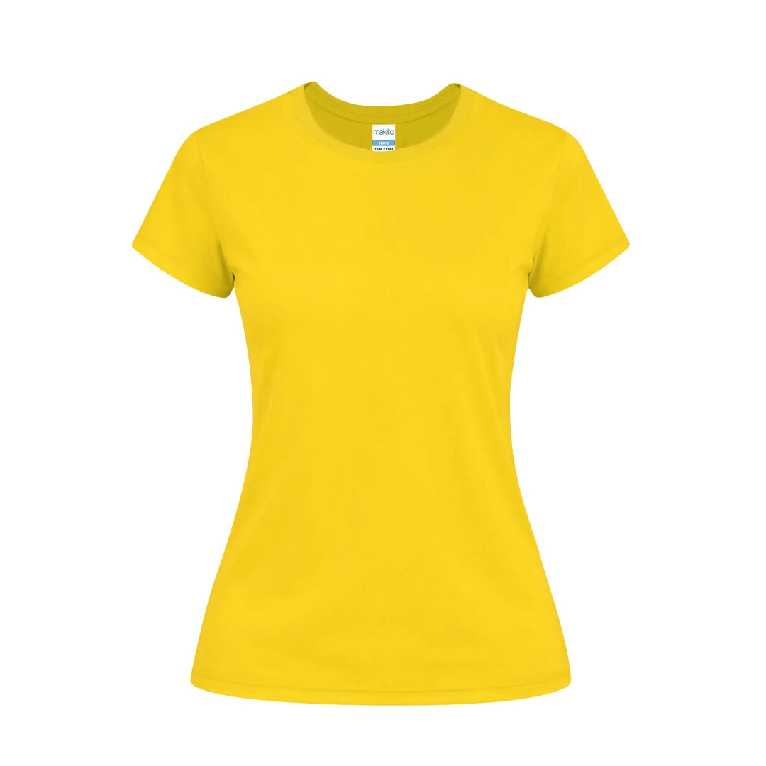Camiseta Mujer Color Seiyo - AMARILLO