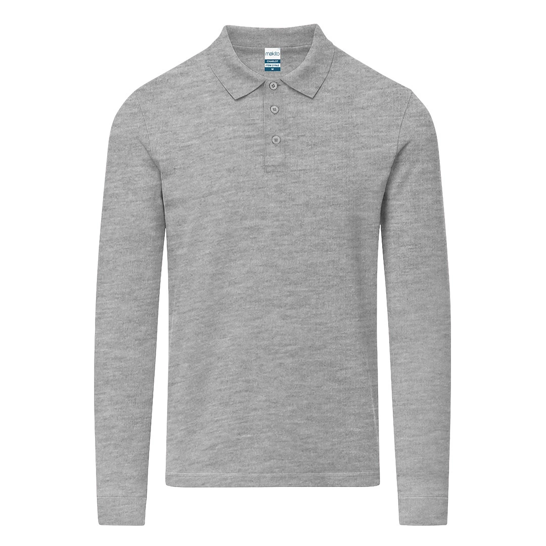Polo Adulto Color Charlot - GRIS