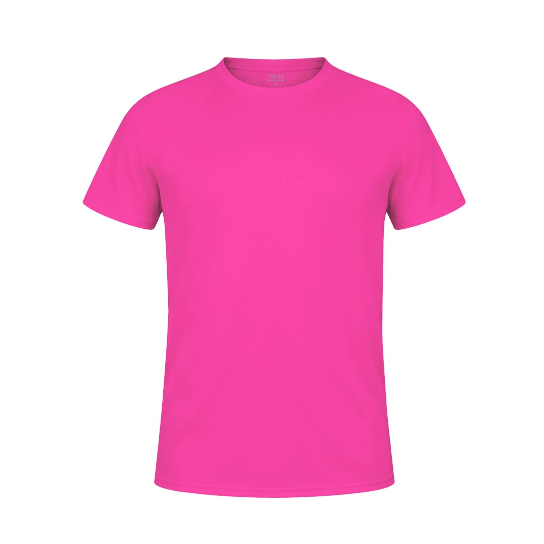 Camiseta Niño Tecnic Plus - FUCSIA