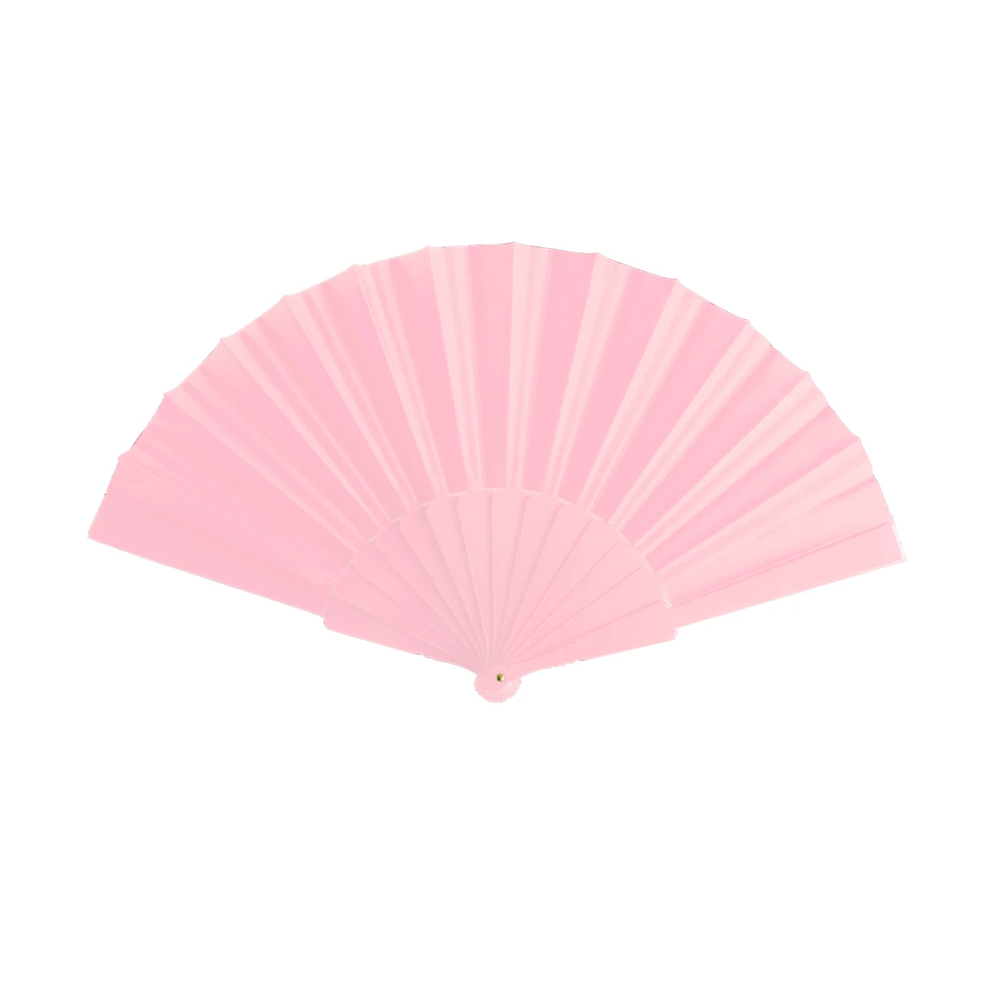 Abanico Tela - ROSA