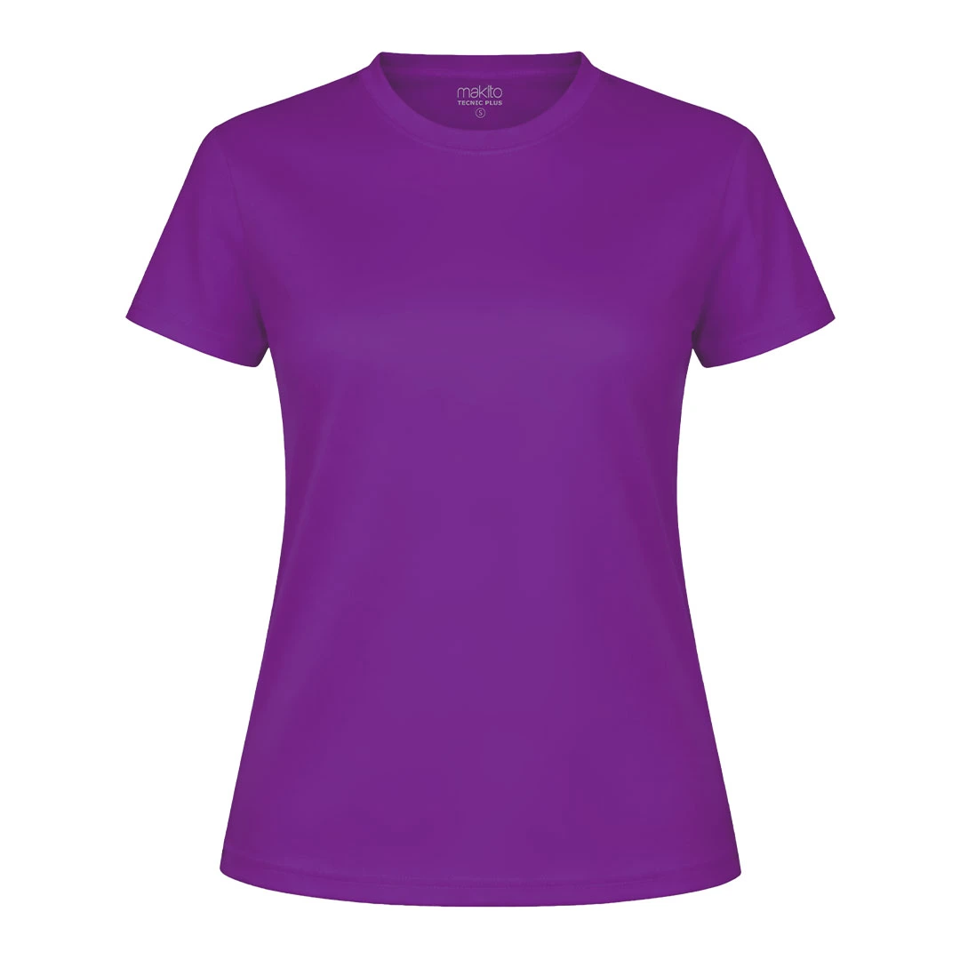 Camiseta Mujer Tecnic Plus - MORADO