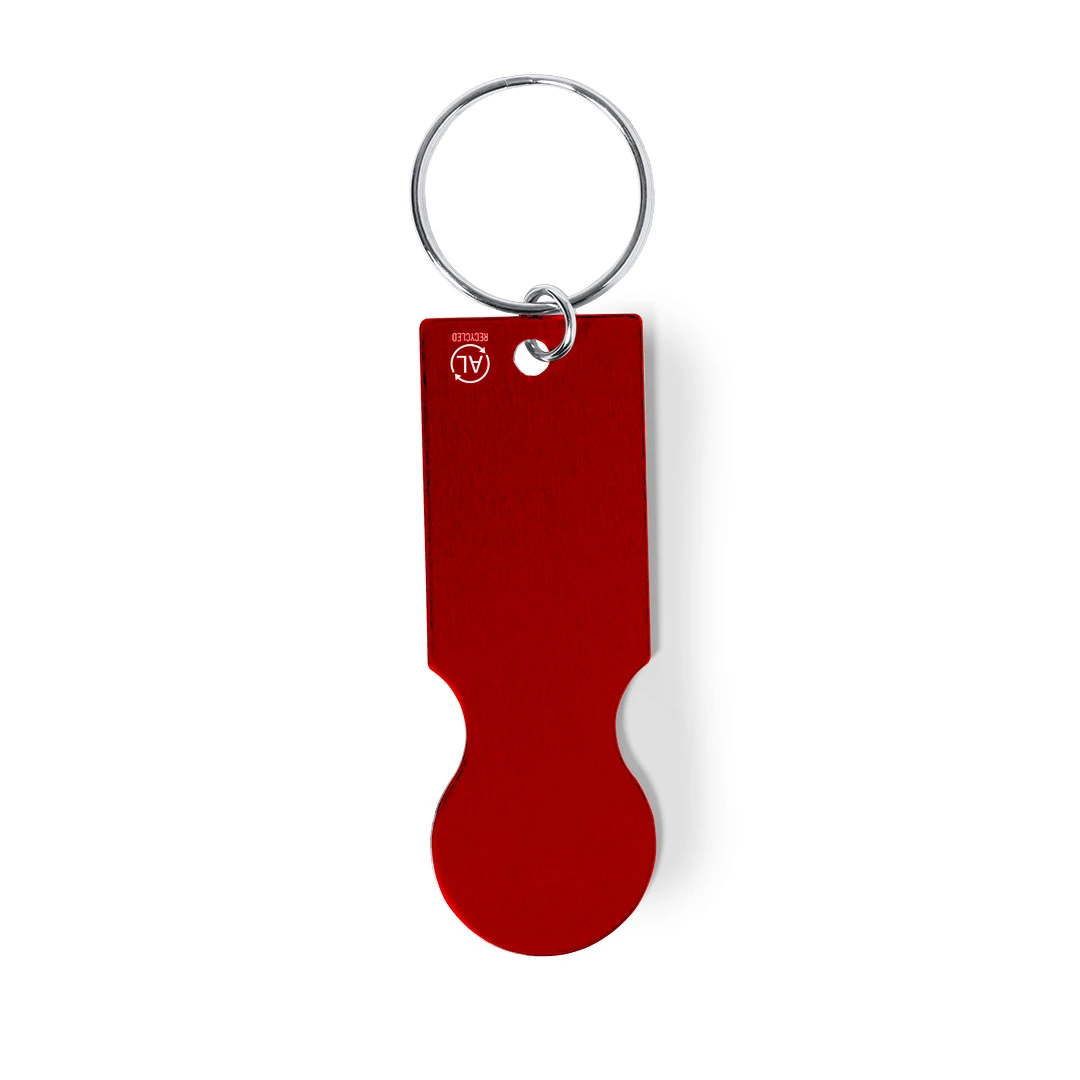 Llavero Moneda Talgun - ROJO