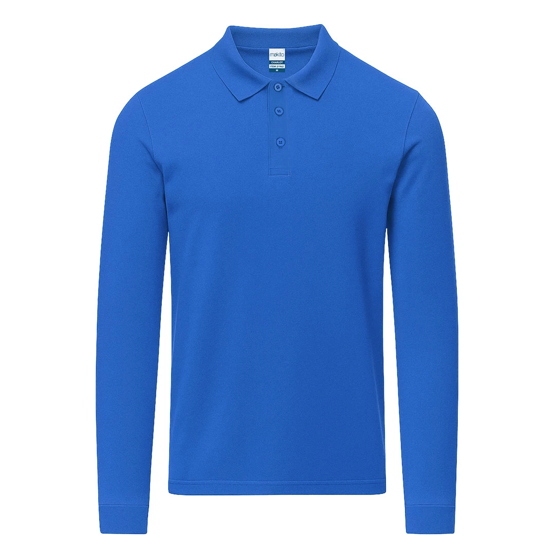 Polo Adulto Color Charlot - AZUL