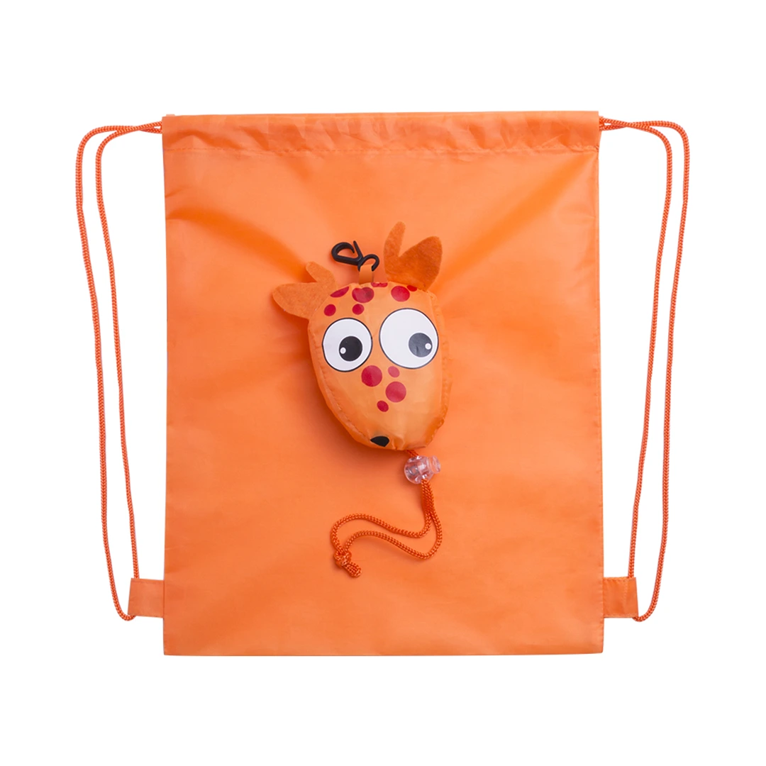 Mochila Plegable Kissa - NARANJA
