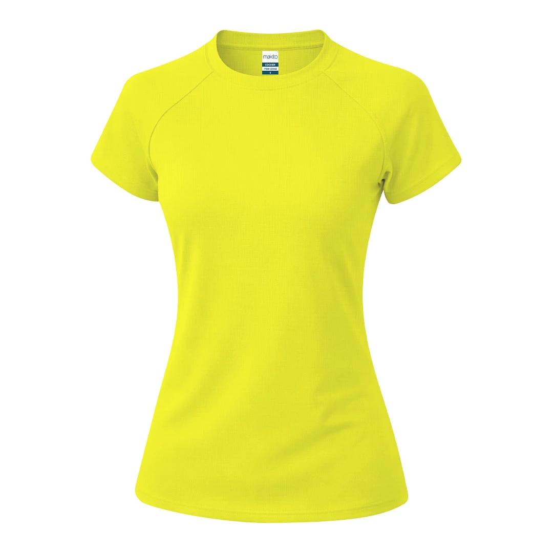 Camiseta Mujer Cocker - AMARILLO FLUOR