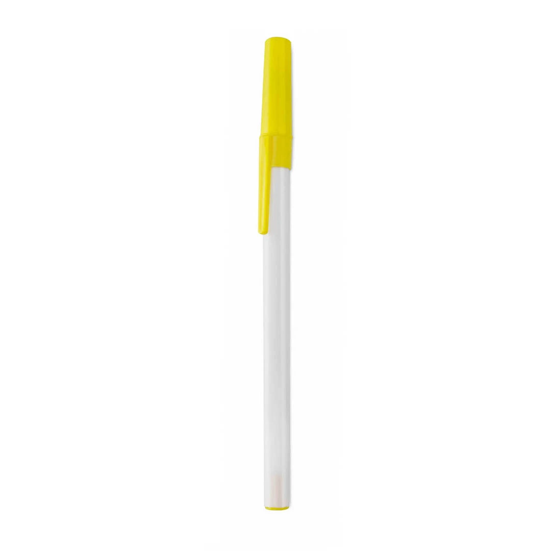 Bolígrafo Elky - BLANCO/AMARILLO
