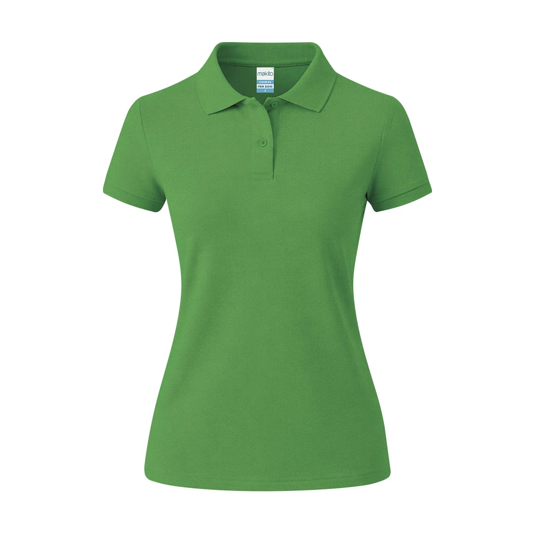 Polo Mujer Color Charles - VERDE