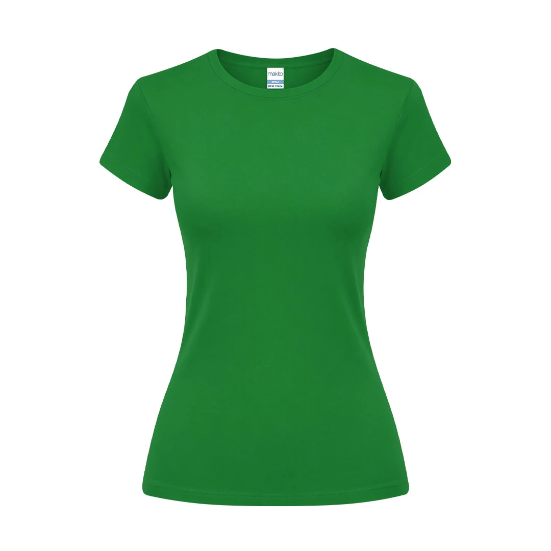 Camiseta Mujer Color Epika - VERDE