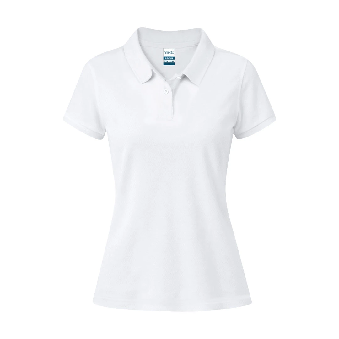 Polo Mujer Blanco Koupan - Detalle D1